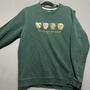 WKS Slask Wroclaw  crewneck sweater green large